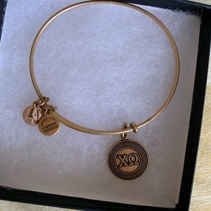 Chi Omega sorority Alex and Ani bracelet